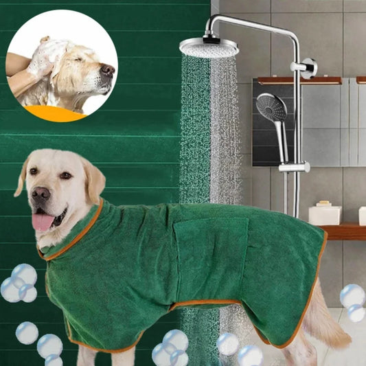 Absorbent Dog Bathrobe Towel™